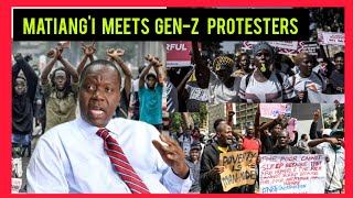 quotour GENZ sons amp daughters are suffering quot MATIANGI CONFIRMS VIEING FOR PRESIDENT 2027 [upl. by Tirrag303]