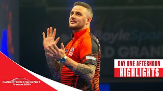 A HUGE UPSET  Day One Afternoon Highlights  2024 Gambrinus Czech Darts Open [upl. by Yrro]