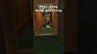 Ding Dong Ditch PRANK shorts vr gtagvr gorillatag [upl. by Koh117]