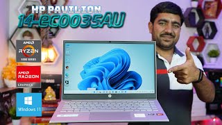 HP Pavillion 14 EC0035AU ⚡A Budget Premium Laptop Unboxing amp Review Hindi 🔥 [upl. by Idnew]