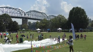 Chattanoogan’s beat the heat with ‘Chatt Town Cool Down’ [upl. by Allred]