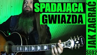 Spadająca gwiazda  White 2115  odc 731 Jak zagrać  Gitara  PT 46 [upl. by Idnahr]