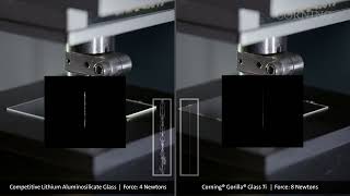 Corning® Gorilla® Glass 7i Knoop Scratch Test [upl. by Novelia]