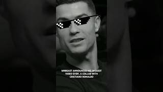 MRBEAST amp RONALDO MrBeast cristiano cr7 mrbeast explore shorts trending roast [upl. by Bumgardner]