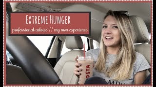 MY ANOREXIA RECOVERY  Extreme Hunger  professional advice amp my own experience [upl. by Constancia]