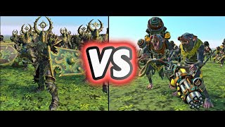 Can TeethBreakers RG hold back Chosen of Nurgle before its too late Warhammer Total War 3 [upl. by Glaab]