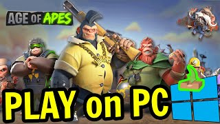 🎮 How to PLAY  Age of Apes  on PC ▶ DOWNLOAD and INSTALL Usitility2 [upl. by Suki]