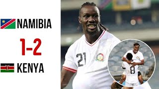 Kenya vs Namibia  Full highlights  All Goals AFCON 2025 Qualifiers [upl. by Naujit]