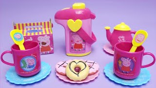 PEPPA Pig Hight Tea Party Playset Satisfying with Unboxing Compilation Toys ASMR9 [upl. by Gupta]