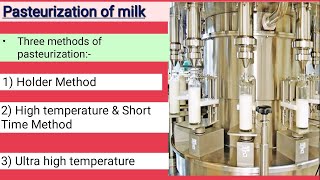 Pasteurization of milk PSM [upl. by Limaj]