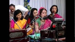 Rangi Sari Gulabi Chunariya Re by Gargi amp group  asavariorg  hd [upl. by Gianina]