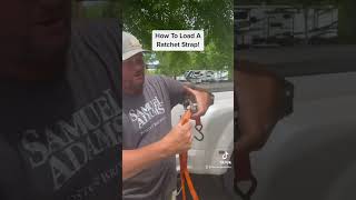 How To Use A Ratchet Strap ratchetstrap camping rvhacks [upl. by Salahi]