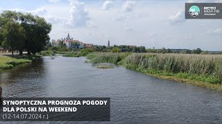 IMGWPIB Synoptyczna prognoza pogody dla Polski na weekend 1214072024 r [upl. by Elsinore280]