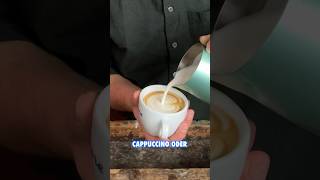 Cappuccino oder Macchiato So geht’s richtig ☕️💡homebarista [upl. by Sirraj]