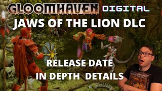 Gloomhaven Jaws of the Lion DLC FULL details  Dev QampA [upl. by Ahsap]