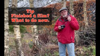 Friday Tip  Finished a film Heres what to do next [upl. by Season]