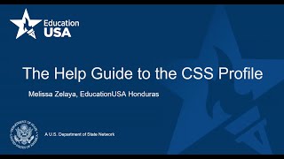 EducationUSA CSS Profile for Undergrad Students [upl. by Rothwell]