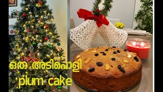 കിടിലൻ plum cake with fruits soaked in wine for two days [upl. by Einafats539]