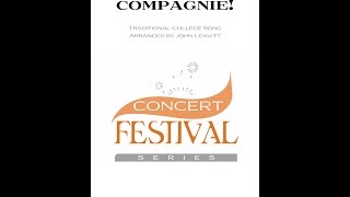 Vive la compagnie TTBB Choir  Arranged by John Leavitt [upl. by Nathanson]