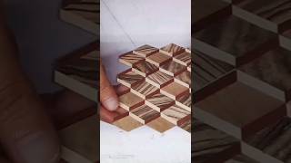 mosaico de marquetería paso a pasomarquetry woodworking veneerswood mosaicart [upl. by Nolyarb917]