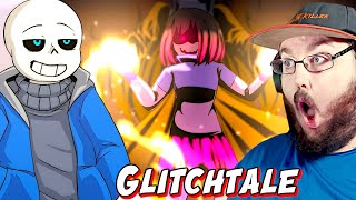 Glitchtale  Undertale Animation Season 2 Ep 7 quot Ḣ̸͈a̷̞̽ẗ̵̥́e̸̟͒ quot Undertale REACTION [upl. by Blunt]