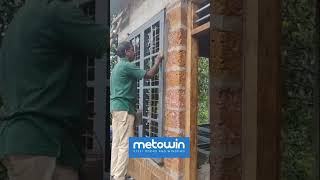 Steel windows installation sreekandapuram peravoor iritty alakkode kannur metowin [upl. by Aicrop351]