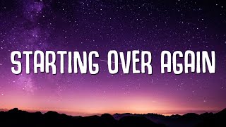 Starting Over Again Lyrics  Marielle B [upl. by Ailana22]