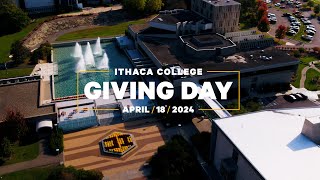 Save the Date  Giving Day is 41824  Ithaca College [upl. by Ynohtnad]