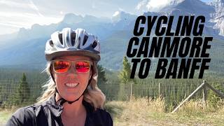 Amazing 50km Bicycle Ride on the Legacy Trail Banff National Park Canada [upl. by Googins]