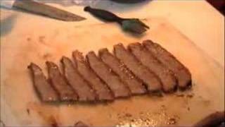 garnishing brisket for competition  KCBS [upl. by Yot894]