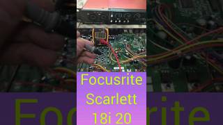 Focusrite Scarlett 18i20 Repair focusrite scarlett [upl. by Adnuhsor]