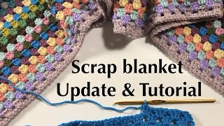 Ophelia Talks about her Scrap Blanket and Pattern [upl. by Elleinaj]