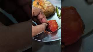 Baingan chutney recipe foodblogger food baingan [upl. by Hgeilyak853]