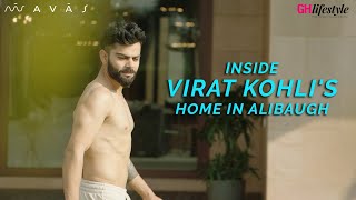 Inside Virat Kohli’s Spacious Holiday Home in Alibaug [upl. by Joselow]