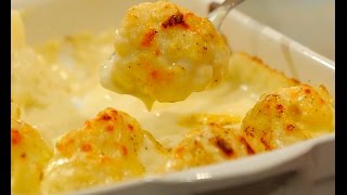 Easy Cauliflower Cheese Recipe [upl. by Graner]