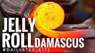 JELLY ROLL DAMASCUS STEEL [upl. by Ettesus356]