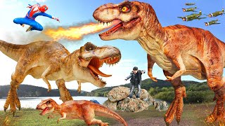 Jurassic World Dominion  T Rex Vs Snake Part 1  Jurassic Park Fan Made Short Film  Adventure Rexy [upl. by Lyssa]