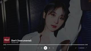 LEE CHAE YEON — Dont Clean Instrumental [upl. by Verlie]