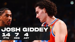 JOSH GIDDEY DROPS 14PTS vs ROCKETS FULL HIGHLIGHTS [upl. by Deegan545]