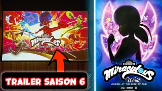 Le PREMIER TRAILER de la SAISON 6 amp POSTER MIRACULOUS WORLD LONDRES [upl. by Mcfadden793]