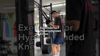 Hyperextended Knees exercises to reduce pain and stiffness [upl. by Irtimid649]