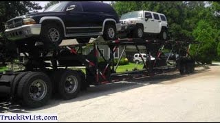 CAR TRAILER 2004 KAUFMAN 6 CARS FOR SALE [upl. by Krawczyk]