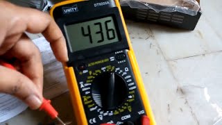 DT 9205A Multimeter unboxing amp checking [upl. by Socrates]