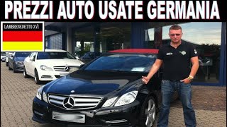 PREZZI AUTO USATE in GERMANIA  MERCEDES [upl. by Allerim]