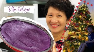 QUICK AND EASY UBE HALAYA  Recipe for Christmas Season [upl. by Telrahc]