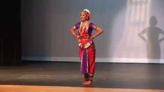 VARNAMBharatanatyam performed by Shivani Govil 6282014 [upl. by Sinoda172]