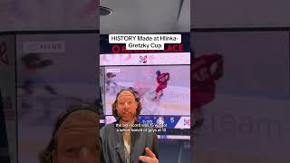 History Being Made At HlinkaGretzky Cup [upl. by Odranar647]