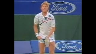 Miloslav Mecir vs Boris Becker  Australian Open 1990 R16  Ausschnitt [upl. by Yeroc]