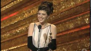 Marisa Tomei Wins Supporting Actress  65th Oscars 1993 [upl. by Nuhsal564]