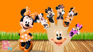 Minnie Mouse Colours FINGER FAMILY Part 2  Nursery Rhymes amp Kids Songs [upl. by Leandre547]